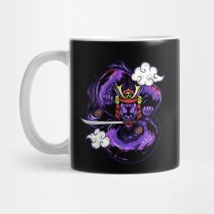 Shenron Dragon Samurai Mug